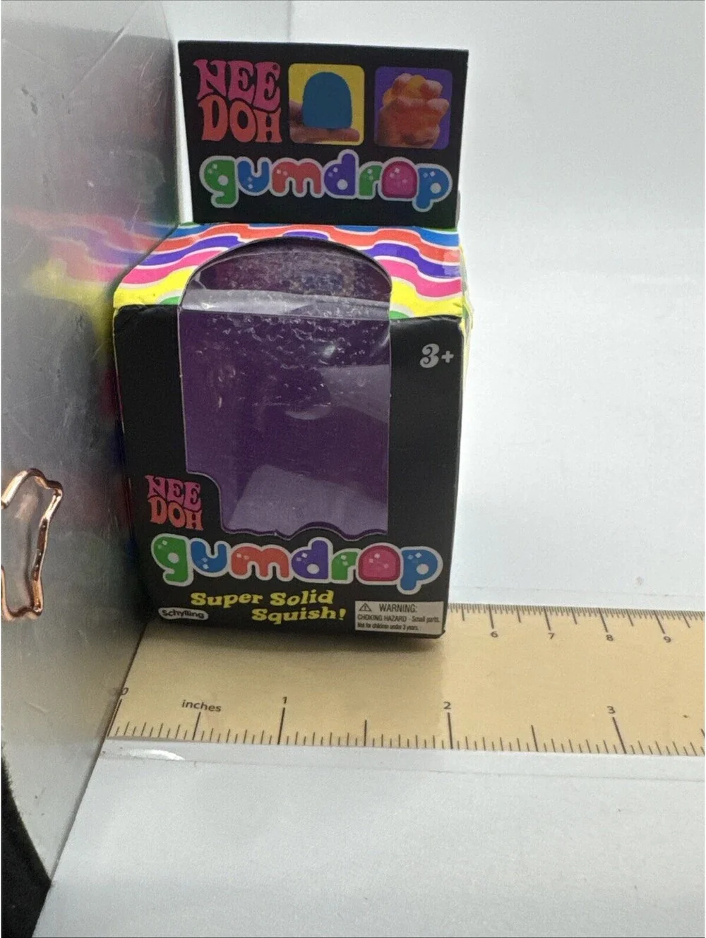 Schylling NeeDoh Gumdrop Purple 2.5
